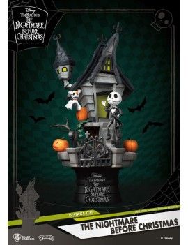 NBX - Jack's Haunted House Diorama - 15cm Beast Kingdom 1 - Culture-Pop-France