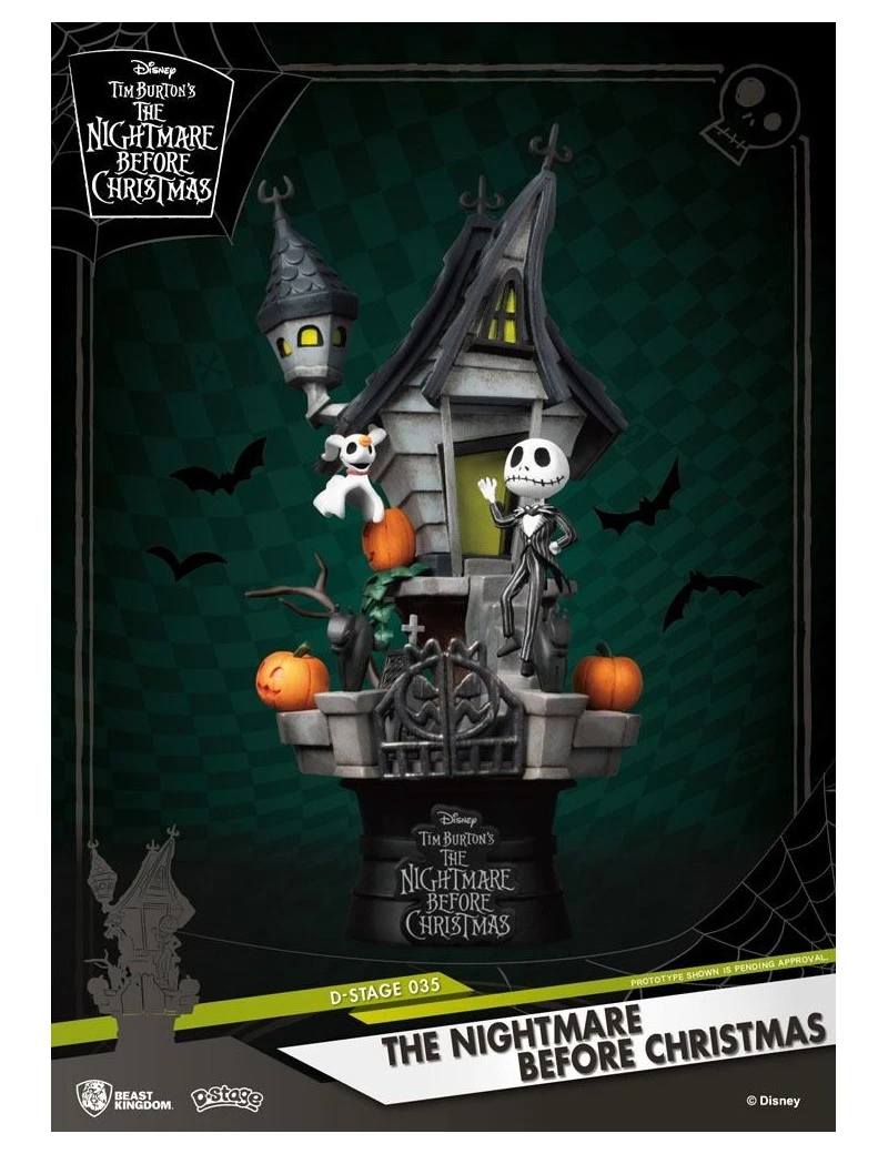 NBX - Jack's Haunted House Diorama - 15cm Beast Kingdom 1 - Culture-Pop-France NBX - Jack's Haunted House Diorama - 15cm Beast Kingdom 1 - Culture-Pop-France
