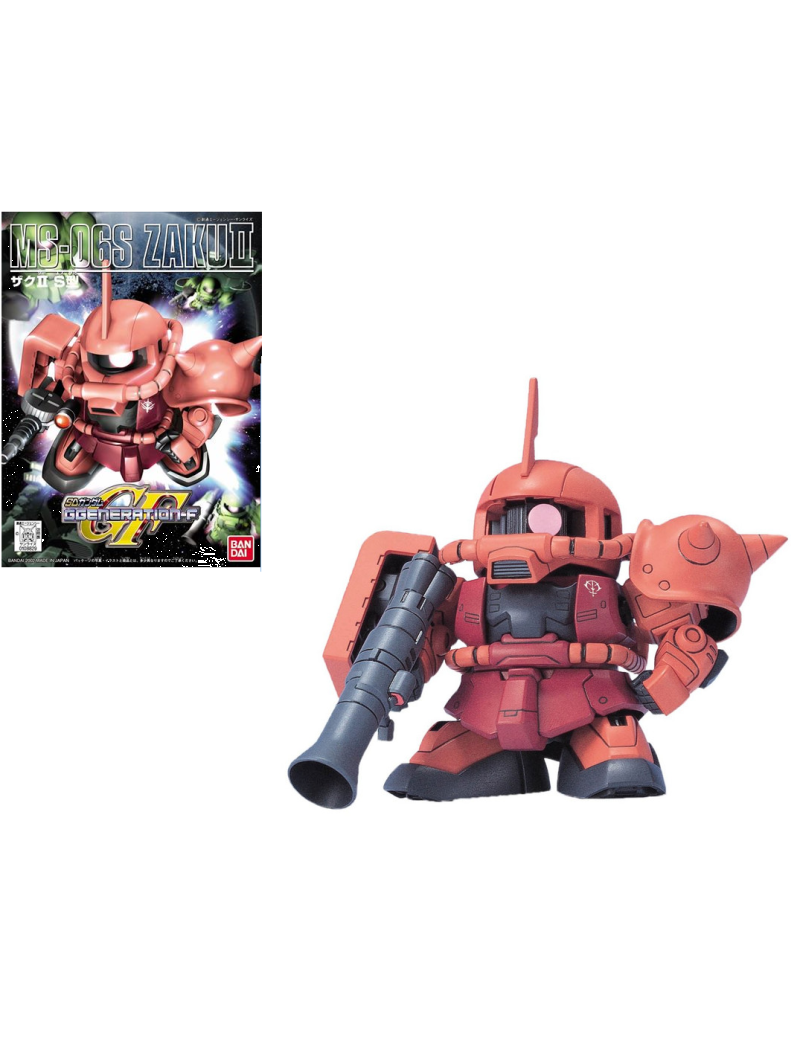 GUNDAM - BB231 MS-06S ZAKU II - Model Kit Bandai Model Kit 1 - Culture-Pop-France GUNDAM - BB231 MS-06S ZAKU II - Model Kit Bandai Model Kit 1 - Culture-Pop-France