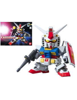 GUNDAM - BB329 RX-78-2 Gundam (Animation Color) - Model Kit Bandai Model Kit 1 - Culture-Pop-France