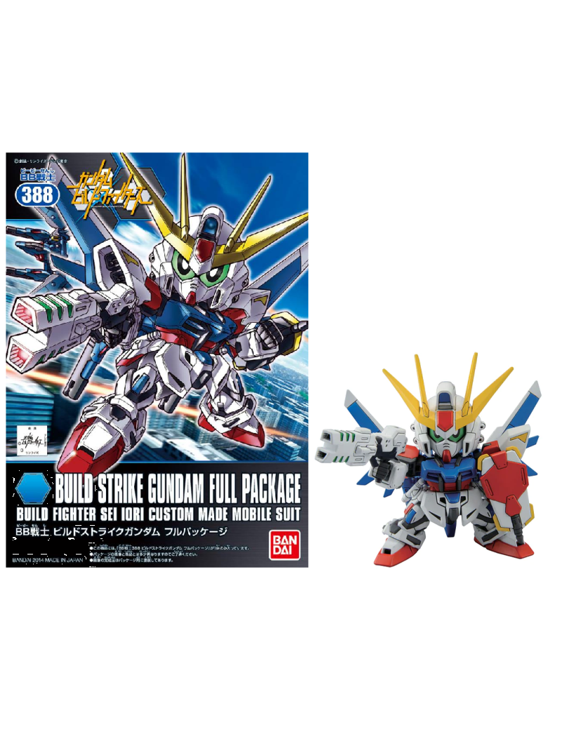 GUNDAM - BB388 Build Strike Gundam Full Package - Model Kit Bandai Model Kit 1 - Culture-Pop-France GUNDAM - BB388 Build Strike Gundam Full Package - Model Kit Bandai Model Kit 1 - Culture-Pop-France
