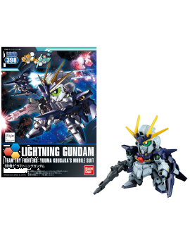 GUNDAM - BB398 Lightning Gundam - Model Kit Bandai Model Kit 1 - Culture-Pop-France