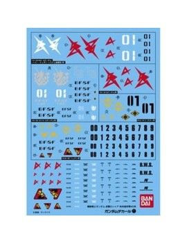 GUNDAM - GUNDAM DECAL 071 - Char's Counterattack Earth Federartion Bandai Model Kit 1 - Culture-Pop-France