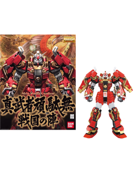 GUNDAM - MG 1/100 Shinmusha Gundam Sengoku No Jin - Model Kit Bandai Model Kit 1 - Culture-Pop-France