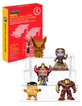 EVORETRO - Présentoirs en acrylique pour Funko Pops et figurines 1 - Culture-Pop-France