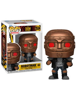 DOOM PATROL - POP TV N° 1534 - Robotman Funko 1 - Culture-Pop-France