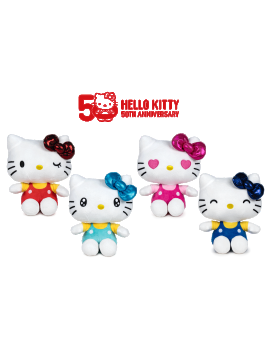 HELLO KITTY - Assortiment de 24 Peluches - 4 Modèles - 16cm Play by Play 1 - Culture-Pop-France