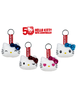 HELLO KITTY - Assortiment de 48 Porte-Clés Peluches - 4 modèles - 7cm Play by Play 1 - Culture-Pop-France