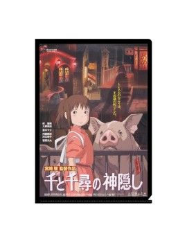 LE VOYAGE DE CHIHIRO - Affiche Film - Chemise A4 310x220mm Benelic / Studio Ghibli 1 - Culture-Pop-France