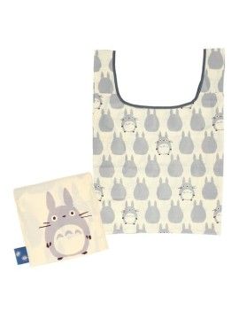 MON VOISIN TOTORO - Totoro Gris - Sac pliable 63.5x40x20cm Benelic / Studio Ghibli 1 - Culture-Pop-France