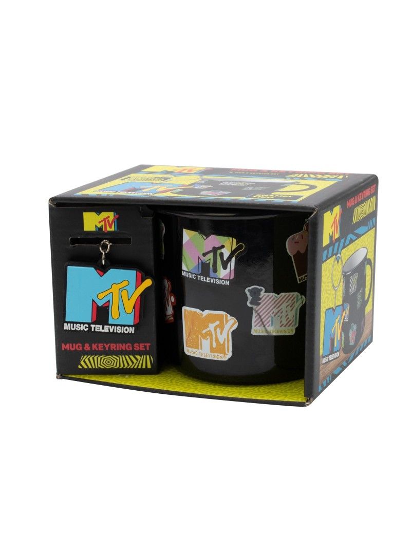 MTV - Gift Box - Mug Porte-Clé Blue Sky 1 - Culture-Pop-France MTV - Gift Box - Mug Porte-Clé Blue Sky 1 - Culture-Pop-France