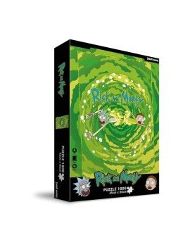 RICK ET MORTY - Portail - Puzzle 1000P Sd Toys 1 - Culture-Pop-France