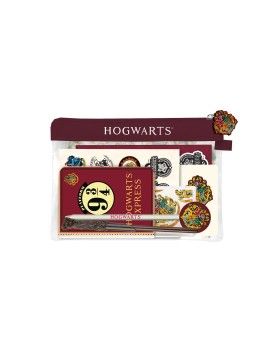 HARRY POTTER - Set de Papeterie avec 3 Notebooks A6 - 10pc. Grupo Erik 1 - Culture-Pop-France