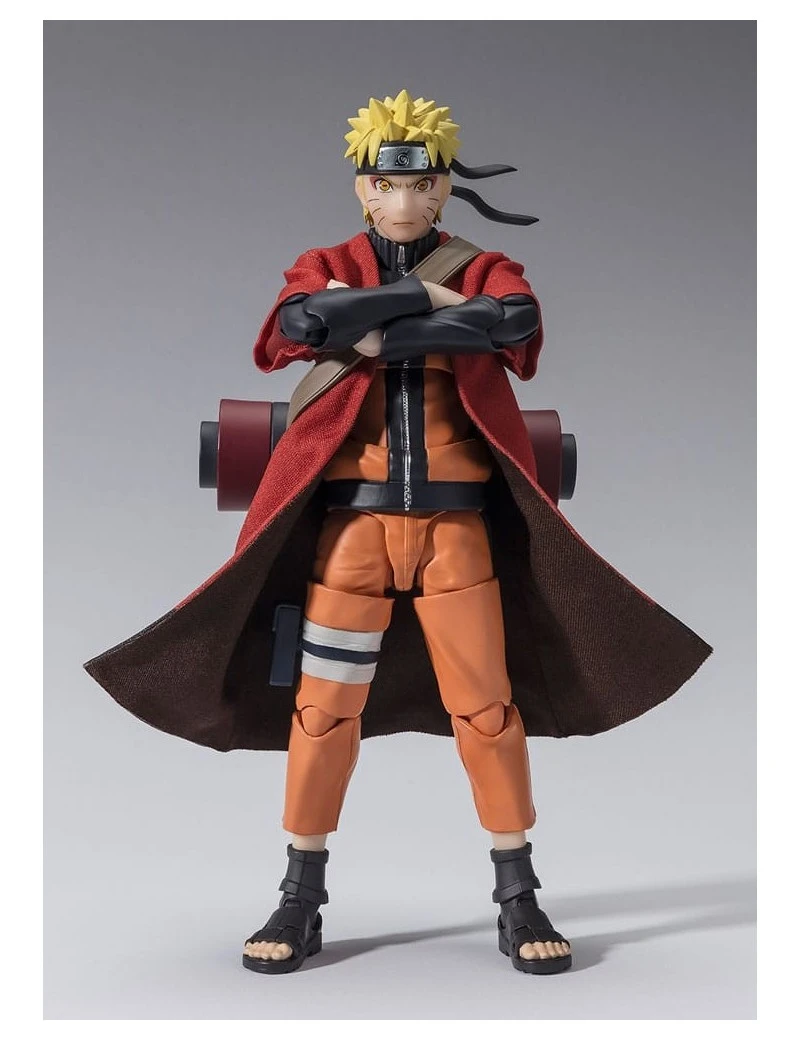 NARUTO SHIPPUDEN - Naruto (Sage Mode) - Figurine S.H. Figuarts 15cm Bandai Tamashii Nations 1 - Culture-Pop-France NARUTO SHIPPUDEN - Naruto (Sage Mode) - Figurine S.H. Figuarts 15cm Bandai Tamashii Nations 1 - Culture-Pop-France