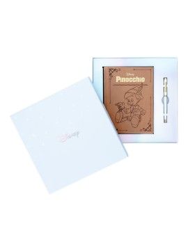 PINOCCHIO - Gift Box Notebook Premium A5   Stylo-Bille Grupo Erik 1 - Culture-Pop-France