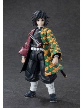 DEMON SLAYER - Giyu Tomioka - Figurine S.H. Figuarts 15cm Bandai Tamashii Nations 1 - Culture-Pop-France