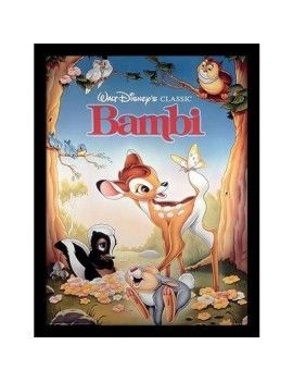 DISNEY - Bambi - Impression encadrée 30x40cm Pyramid 1 - Culture-Pop-France