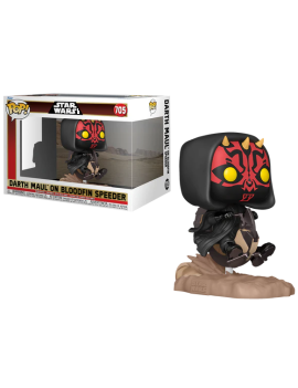 STAR WARS 1 - POP Ride DLX N° 705 - Dark Maul sur Bloodfin Funko 1 - Culture-Pop-France