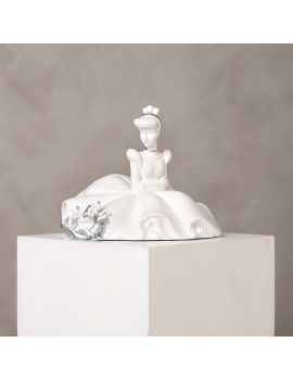 DISNEY - 'White&Silver' - Cendrillon - Tirelire - 14cm 1 - Culture-Pop-France