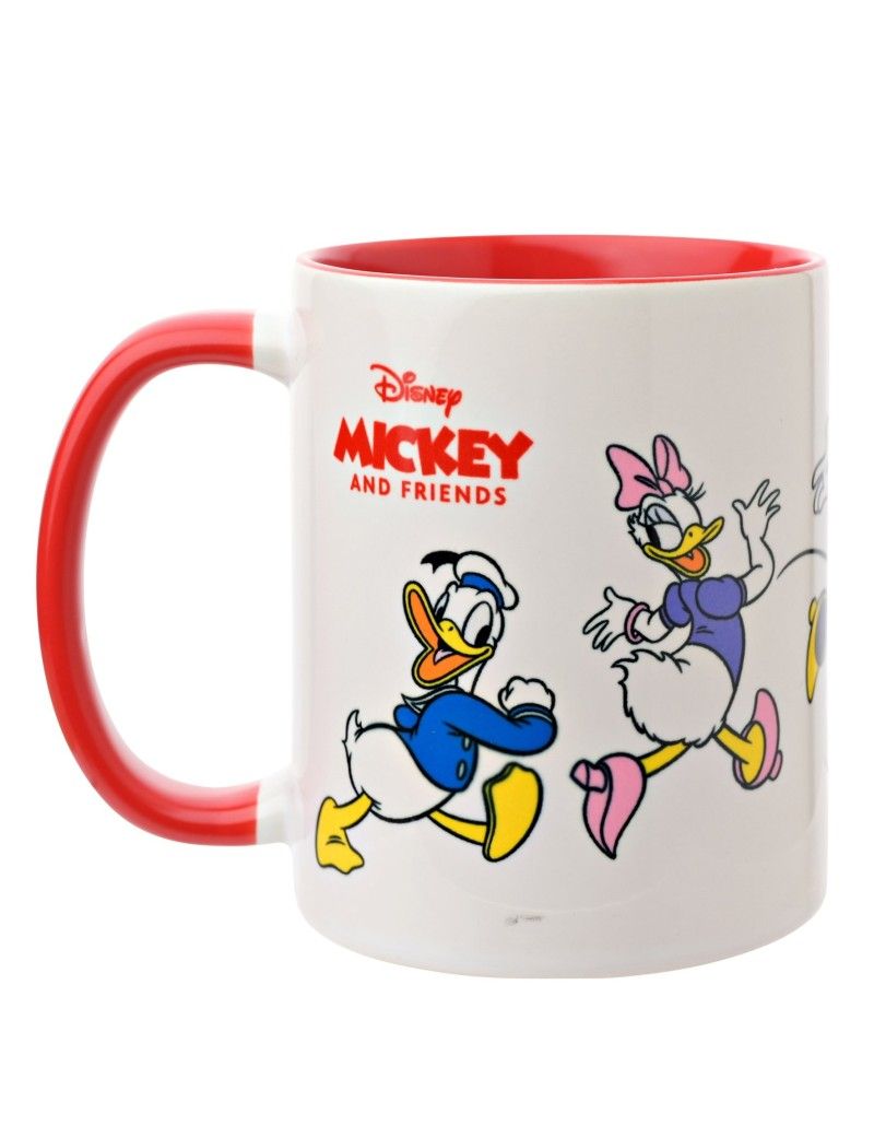 DISNEY - Mickey & Friends - Mug Interieur Coloré - 325ml 1 - Culture-Pop-France DISNEY - Mickey & Friends - Mug Interieur Coloré - 325ml 1 - Culture-Pop-France