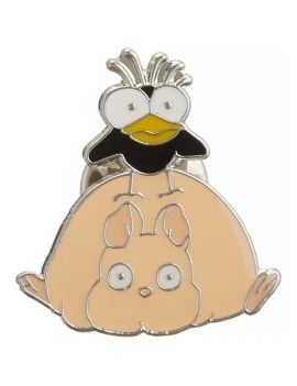 LE VOYAGE DE CHIHIRO - Souris Boh et Oiseau - Pins 3x2.9x1cm Benelic / Studio Ghibli 1 - Culture-Pop-France