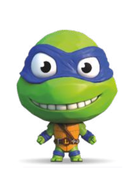 LES TORTUES NINJAS - Leonardo - Figurine Elastikorps 16cm Together Plus 1 - Culture-Pop-France