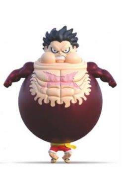ONE PIECE - Luffy "Tankman" - Figurine Elastikorps 23cm Together Plus 1 - Culture-Pop-France