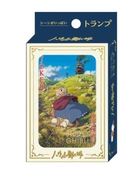 GHIBLI - Le Château ambulant - Jeu de cartes à jouer (54 cartes) Benelic / Studio Ghibli 1 - Culture-Pop-France