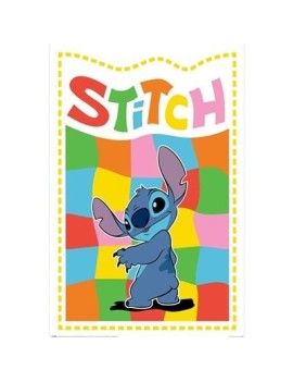 LILO & STITCH - Chequered Stitch - Poster 61 x 91cm Pyramid 1 - Culture-Pop-France