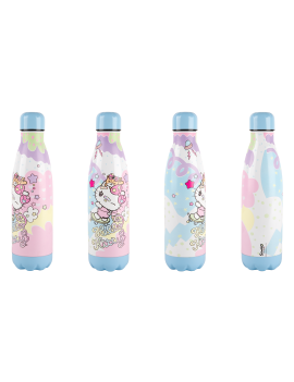 HELLO KITTY - Harajuko - Bouteille en Acier Inoxydable 500ml KONIX 1 - Culture-Pop-France
