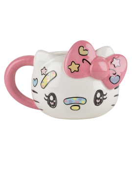 HELLO KITTY - Kawai - Mug 3D 500ml KONIX 1 - Culture-Pop-France