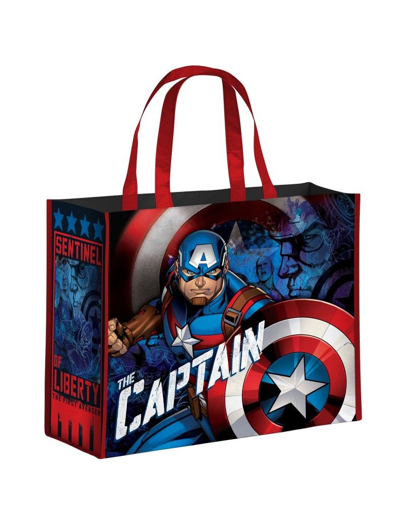MARVEL - Captain America - Shopping Bag 1 - Culture-Pop-France MARVEL - Captain America - Shopping Bag 1 - Culture-Pop-France