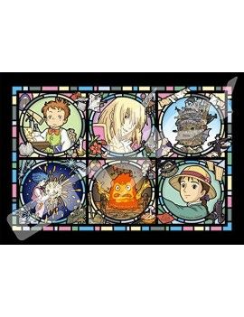 GHIBLI - Le château ambulant - Puzzle vitrail 18x25cm Benelic / Studio Ghibli 1 - Culture-Pop-France