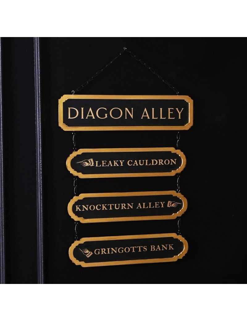 HARRY POTTER - Diagon Alley - Panneaux de Rue Widdop 1 - Culture-Pop-France HARRY POTTER - Diagon Alley - Panneaux de Rue Widdop 1 - Culture-Pop-France