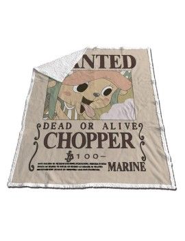 ONE PIECE - Couverture Sherpa 130x170cm - Chopper "Dead or Alive" AyMax 1 - Culture-Pop-France