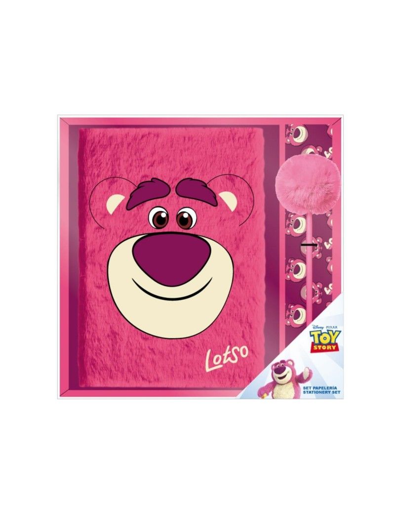 LOTSO - Pack Premium Notebook Peluche A5 Stylo-Bille Cerda 1 - Culture-Pop-France LOTSO - Pack Premium Notebook Peluche A5 Stylo-Bille Cerda 1 - Culture-Pop-France
