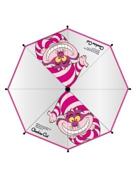 ALICE - Chat du Cheshire - Parapluie - 60 cm Cerda 1 - Culture-Pop-France