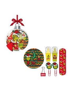 GRINCH - Boule de Noël - Boîte de Papeterie - 7 pc. Cerda 1 - Culture-Pop-France