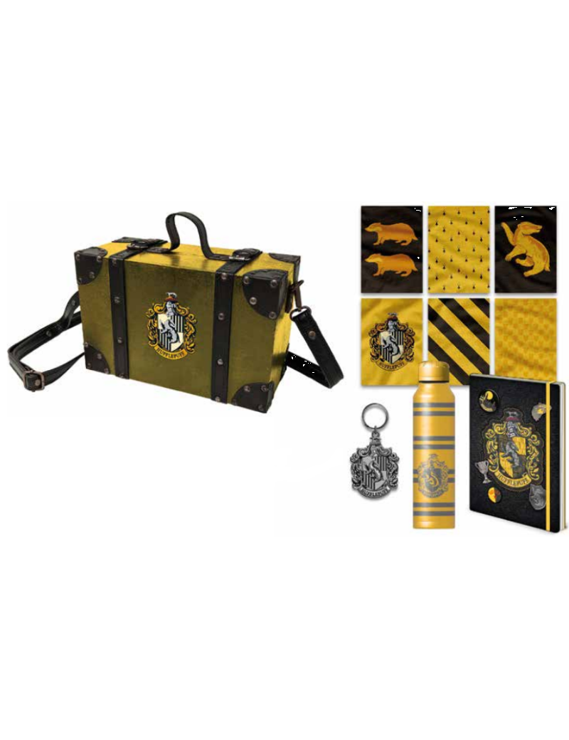 HARRY POTTER - Colourful Crest Poufsouffle - Coffret Cadeau premium Pyramid 1 - Culture-Pop-France HARRY POTTER - Colourful Crest Poufsouffle - Coffret Cadeau premium Pyramid 1 - Culture-Pop-France
