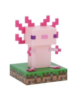 MINECRAFT - Axolotl - Lampe Icone 11cm Paladone 1 - Culture-Pop-France