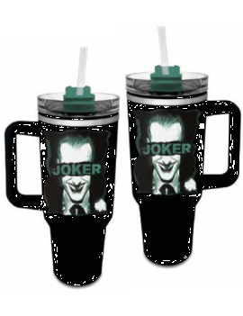 BATMAN - Joker - Bouteille Inoxydable en métal 1.2l Pyramid 1 - Culture-Pop-France