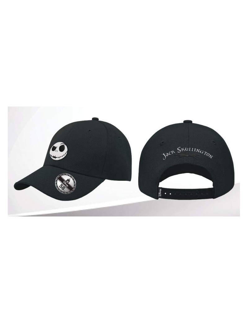 DISNEY - Jack Skellington - Casquette de Baseball Cotton Division 1 - Culture-Pop-France DISNEY - Jack Skellington - Casquette de Baseball Cotton Division 1 - Culture-Pop-France