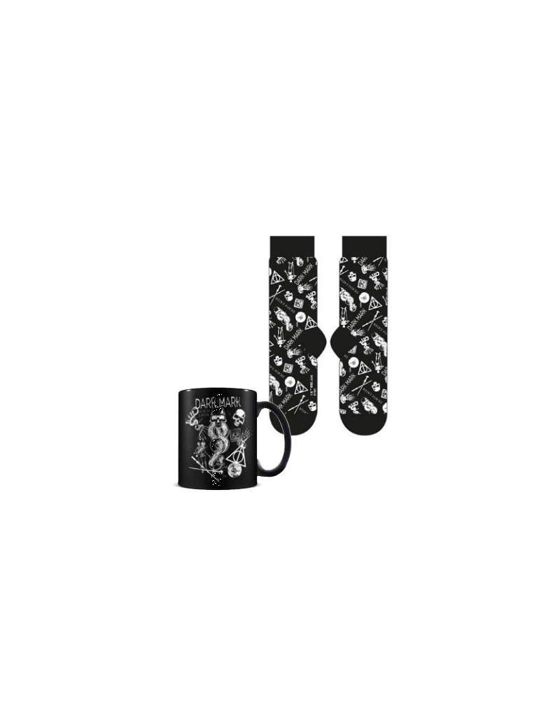 HARRY POTTER - Dark Mark - Mug 315ml et Chaussettes 41-45 Pyramid 1 - Culture-Pop-France HARRY POTTER - Dark Mark - Mug 315ml et Chaussettes 41-45 Pyramid 1 - Culture-Pop-France