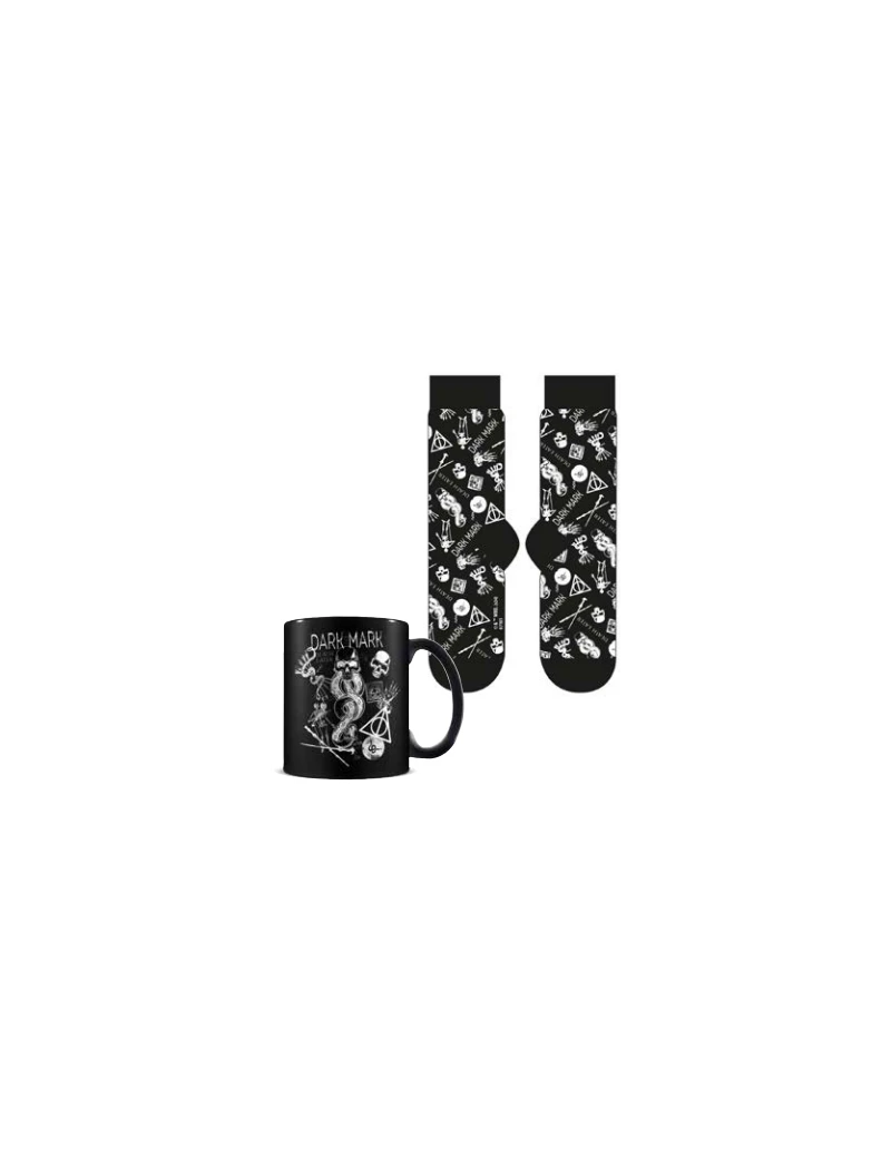 HARRY POTTER - Dark Mark - Mug 315ml et Chaussettes 41-45 Pyramid 1 - Culture-Pop-France HARRY POTTER - Dark Mark - Mug 315ml et Chaussettes 41-45 Pyramid 1 - Culture-Pop-France