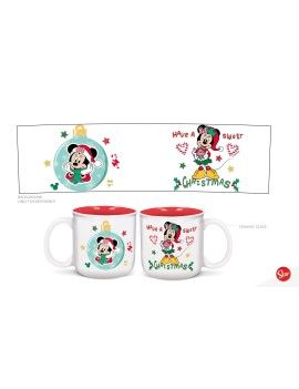MINNIE - Joyeux Noël - Mug Breakfast - 420ml Stor 1 - Culture-Pop-France