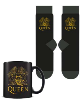 QUEEN - Queen - Mug 315ml et Chaussettes 41-45 Pyramid 1 - Culture-Pop-France