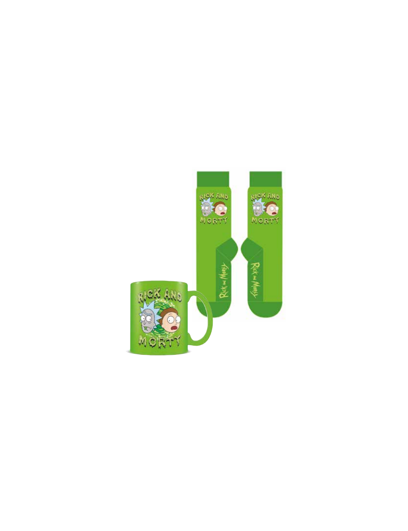 RICK & MORTY - Rick et Morty - Mug 315ml et Chaussettes 41-45 Pyramid 1 - Culture-Pop-France RICK & MORTY - Rick et Morty - Mug 315ml et Chaussettes 41-45 Pyramid 1 - Culture-Pop-France