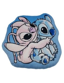 STITCH & ANGEL - Love - Coussin 3D Character World 1 - Culture-Pop-France