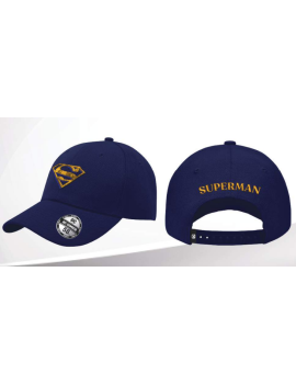 SUPERMAN - Logo - Casquette de Baseball Cotton Division 1 - Culture-Pop-France
