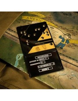 FALLOUT - Replique Keycard Nucléaire - Edition Limitée Fanattik 1 - Culture-Pop-France